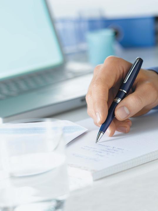 Actual product image Elco Notepad (A4, Checked, No binding)