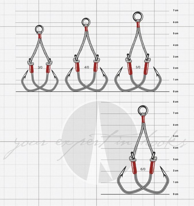 Actual product image Vmc 7269AH Jigging Assist Hook