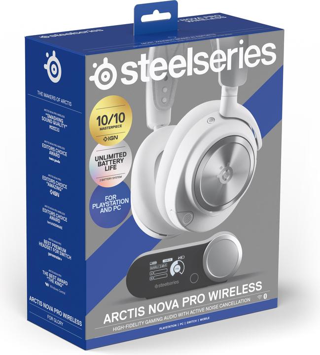 Produktbild SteelSeries Arctis Nova Pro Wireless P (Kabellos, Kabelgebunden)