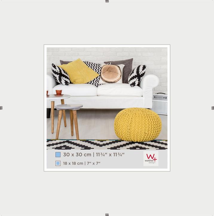 Actual product image Walther Design Frameless picture holders (18 x 18 cm)