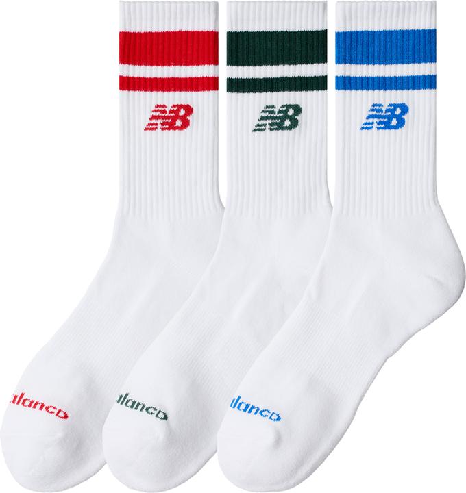 Produktbild New Balance Everyday Stripe Midcalf 3 Pack (3er Pack, 43 - 46)