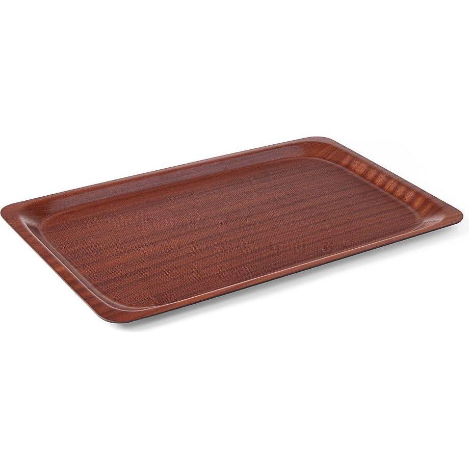 Hendi, Tablett, Serviertablett Woodform Mahagoni