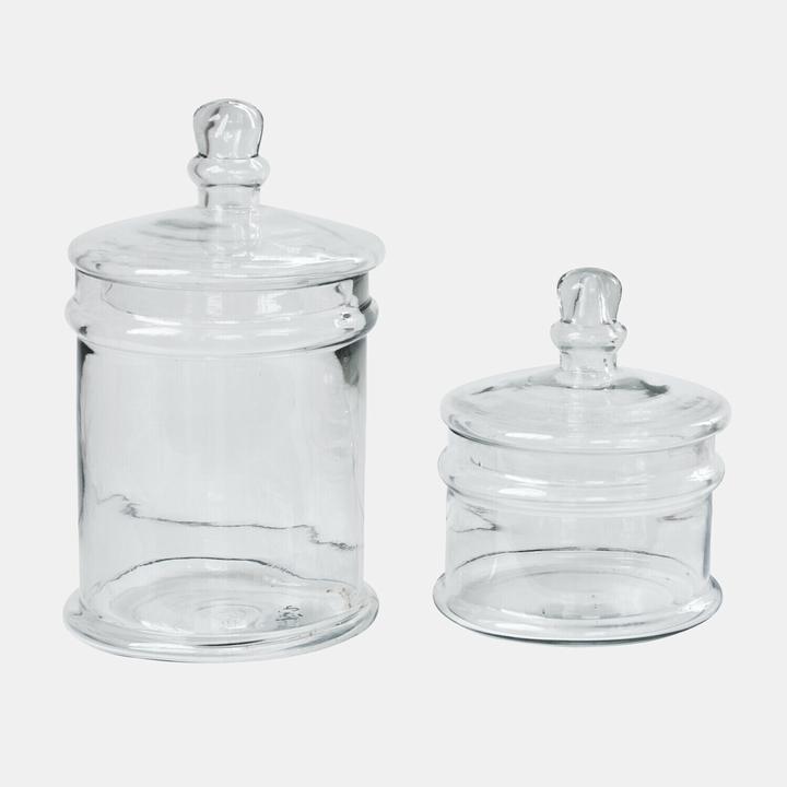 Produktbild Loberon Dose 2er Set Quélaron klar (3 l)