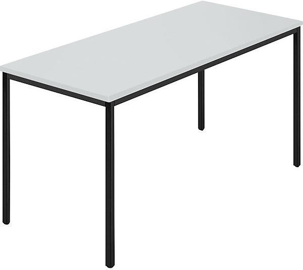 Actual product image kaiserkraft Rectangular table, square tube (140 x 70 x 74 cm)