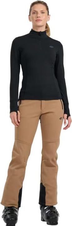 Actual product image 4F Damen-Thermo-Sweatshirt, tiefschwarz (L)