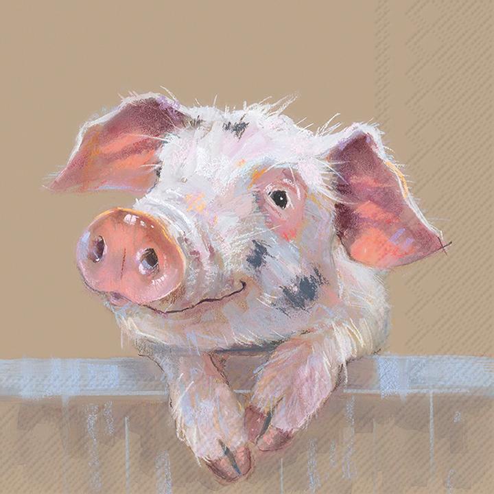 Actual product image VBS Servietten-Set "Lustige Tierbande" (20 x, 33 x 33 cm)