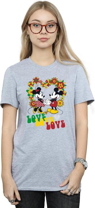 Produktbild Mickey Mouse Hippie Love TShirt (5XL)