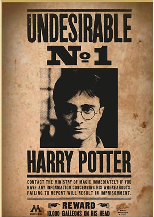 Thumbs Up ThumbsUp! Puzzle Harry Potter Wanted No.1 (50 Teile)