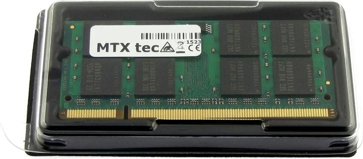 Produktbild Mtxtec RAM Arbeitsspeicher (1 x 4GB, 800 MHz, DDR2-RAM, SO-DIMM)