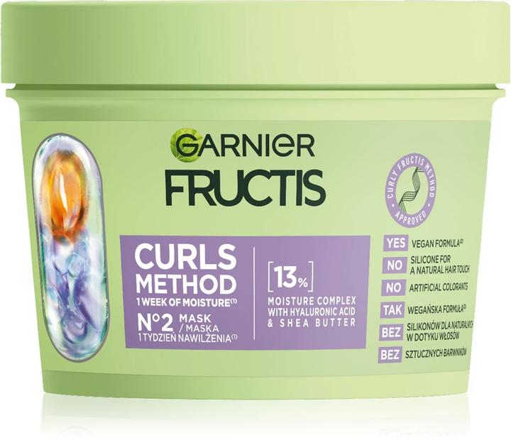 Garnier Fructis Curls Method Hair Mask For Curly Hair 370ml (370 ml)