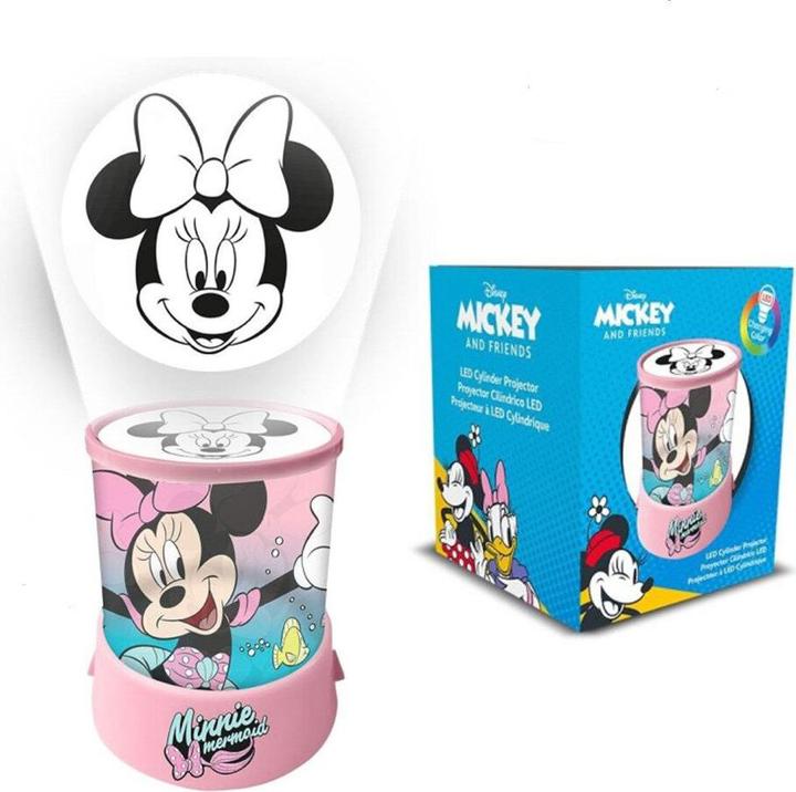 Disney Minnie Mermaid 2 in 1 proiettore, lampada