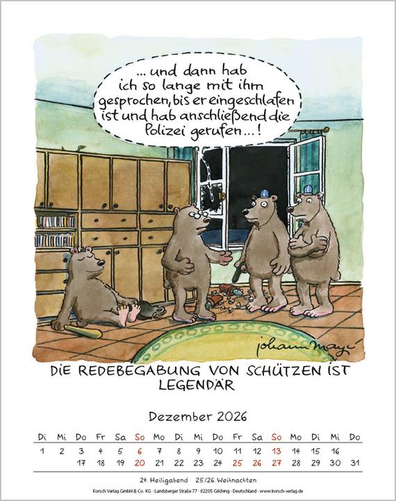 Produktbild Schtze 2026 (19 x 24 cm)