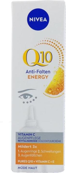 NIVEA Q10 Anti-Wrinkle Energy Eye Contour Cream 15 Ml (Eye Care Cream, Day, 15 ml)