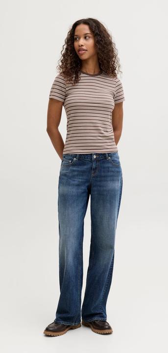 Actual product image JJXX Jxgigi Str Ss Stripe Tee Jrs Sn (L)