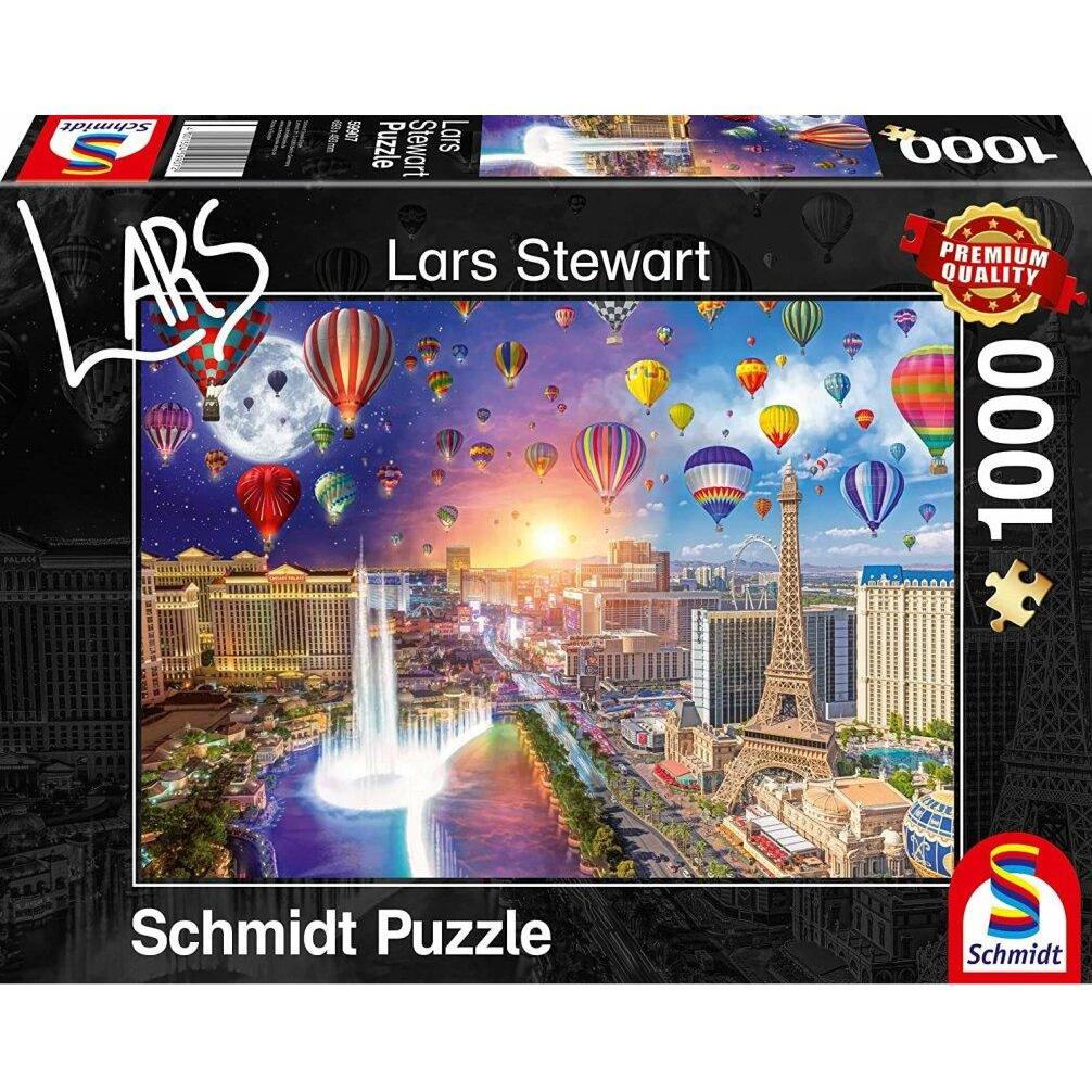 Schmidt Spiele Las Vegas Night and Day (1000 Teile)