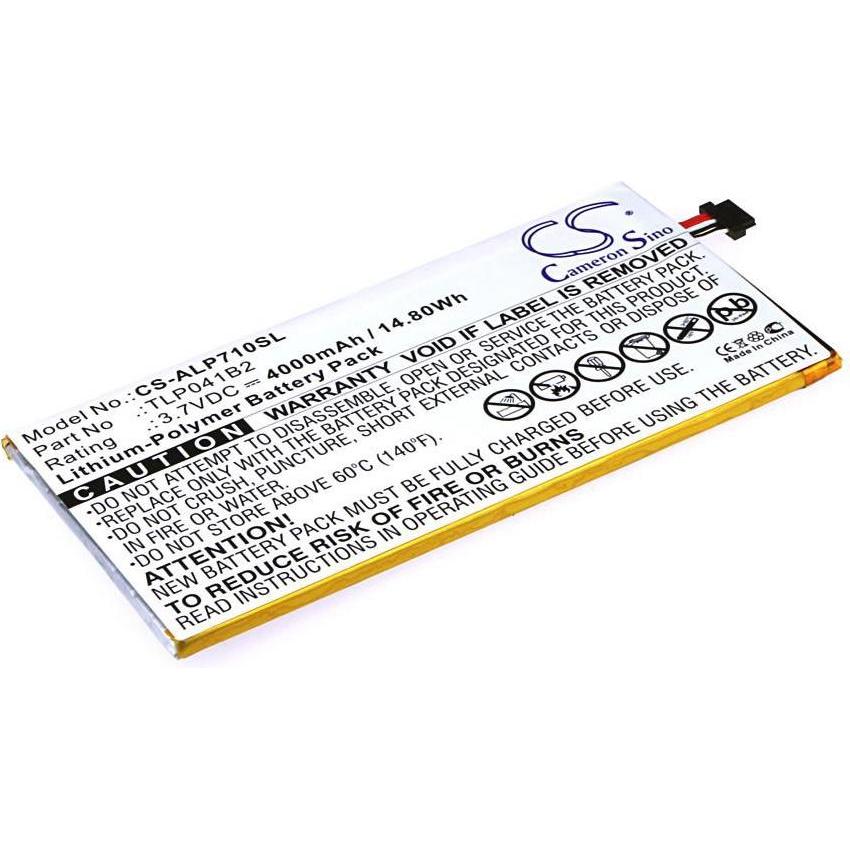CoreParts Battery for Alcatel Mobile (4000 mAh), Notebook Akku, Schwarz