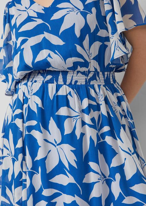 Image du produit s.Oliver Maxikleid aus Chiffon mit gesmokter Taille (52)