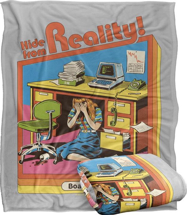 Produktbild Steven Rhodes Hide From Reality Decke Weiche Haptik