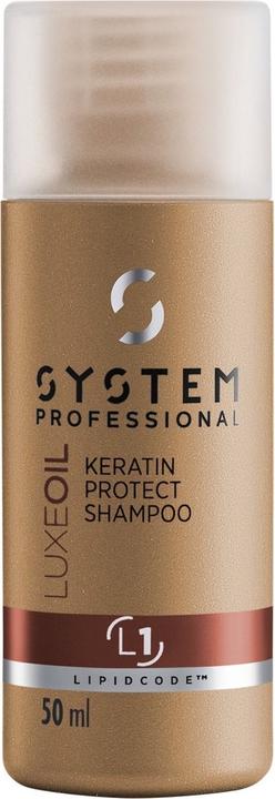 Actual product image System Professional Luxe Oil - Keratin Shampoo (50 ml, Liquid shampoo)