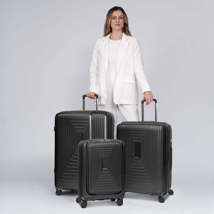 Actual product image Redolz Essentials 14 3-set 4-wheel suitcase set 3 pieces (249 l)