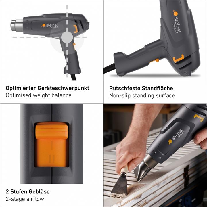 Produktbild Steinel 089382 HM 1620 S Heissluftgebläse 1600 W