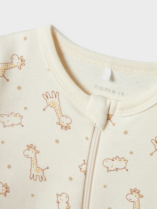 Image du produit Name it Nbnnightsuit 2p Zip Ff Jet Giraffe Noos (98)