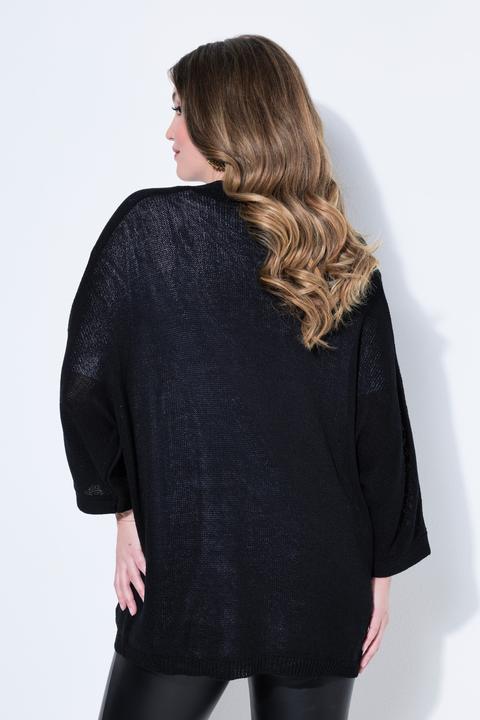 Produktbild Miamoda Strickjacke, offene Passform, 3/4-Fledermaus-Ärmel (46, 48)