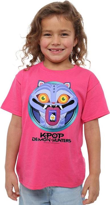 Immagine prodotto K-Pop Demon Hunters Save The Date Maglietta Derpy Tigre Cartone Animato Bambini (104)