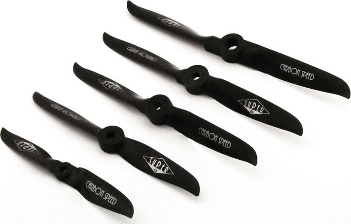 Actual product image Super carbon speed 6x6" 15x15 cm black 1stk. propeller