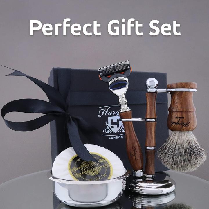 Actual product image ‎Haryali London 5-teiliges Rasierset