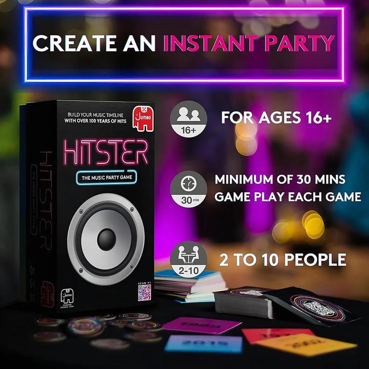 Produktbild Jumbo Hitster UK (Englisch, 2 - 10 Spieler)