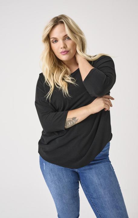 Immagine prodotto Only Top curvy dal taglio ampio con maniche a 3/4 (54, XL)