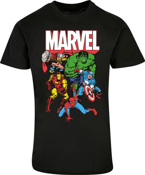 Produktbild Absolute Cult Avengers - Marvel Comics Group Basic T-Shirt - 124619 (S)