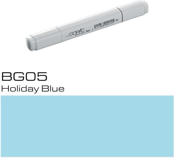 Actual product image Copic Graphic marker Classic type BG - 05 (BG05 - Holiday Blue, 1 x)