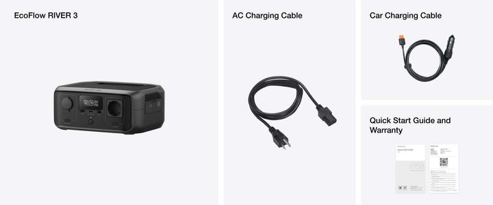 Image du produit EcoFlow River 3 (245 Wh, 3.50 kg)