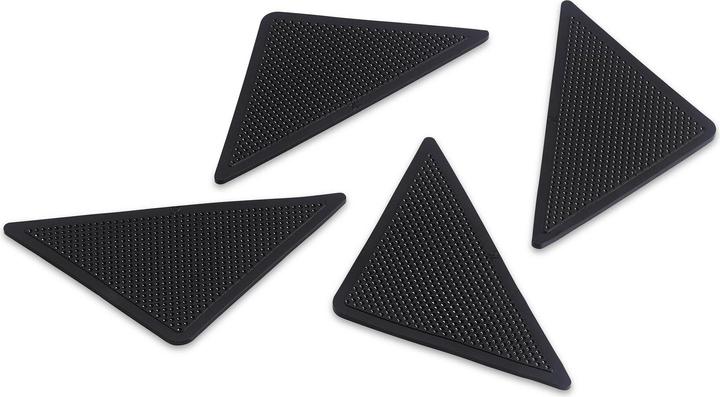 Coins antidérapants pour moquette ou tapis, 4 pièces