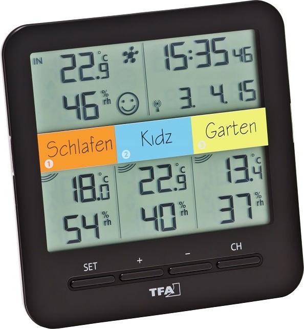 Image du produit Suomen Lämpömittari Oy 8230 temperature/humidity sensor Indoor/outdoor Température et humidité