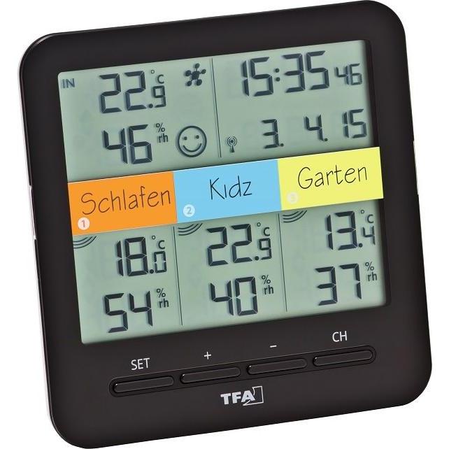 Thumbnail - Suomen Lämpömittari Oy 8230 temperature/humidity sensor Indoor/outdoor Temperature & humidity, Wetterstation