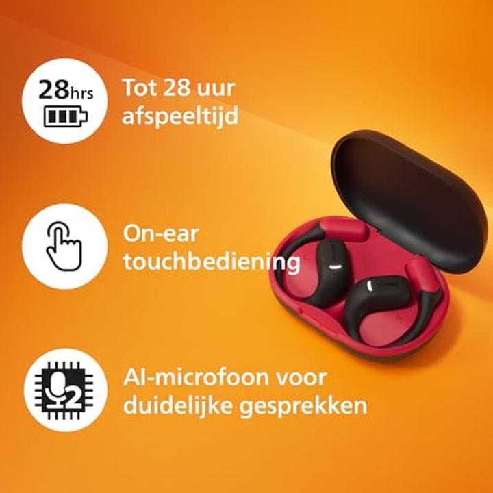 Image du produit Philips TAA6709BK/00 (Pas de réduction du bruit, 28 h, Sans fil)