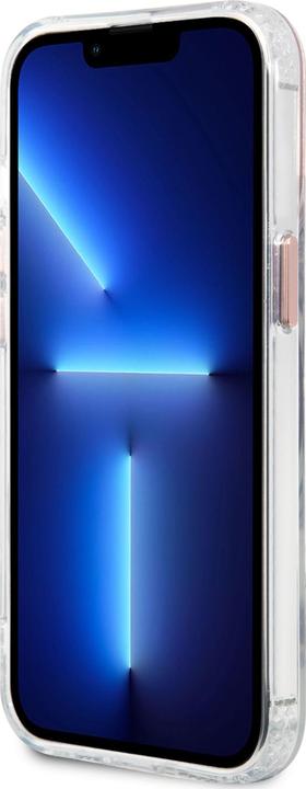 Immagine prodotto Guess Custodia trasparente compatibile con MagSafe per Apple iPhone 14 Pro - rosa (Apple iPhone 14 Pro)