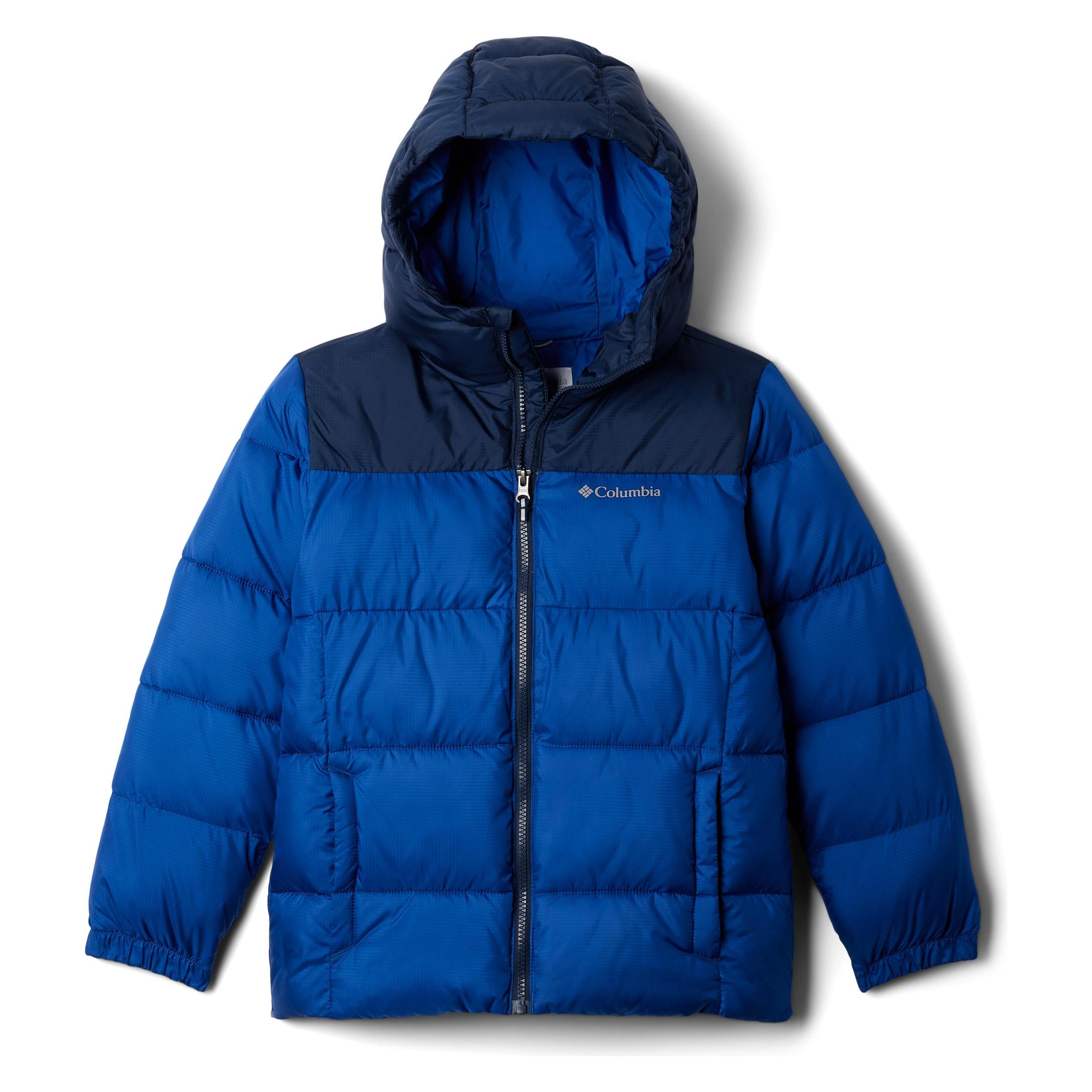 Columbia, Jungen, Winterjacken, Kid's Puffect Hooded Jacket, Blau, (164)