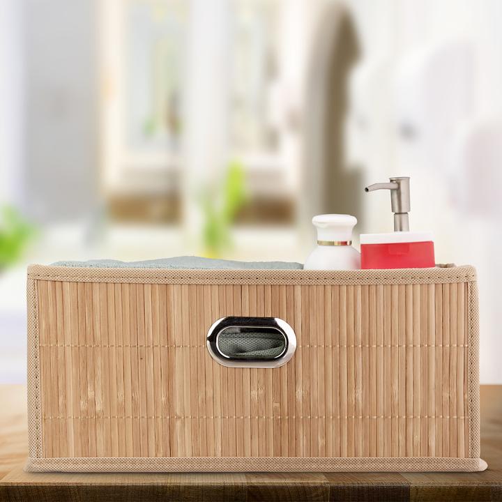 Produktbild Relaxdays Aufbewahrungskorb (1 x, 31 x 31 x 14 cm)