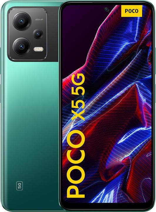 Produktbild Xiaomi Poco X5 5G (256 GB, Green, 6.67", Hybrid Dual SIM, 5G)