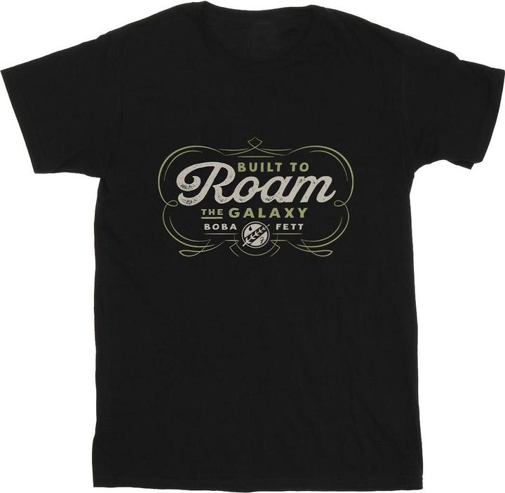 Actual product image Star Wars Mens The Book Of Boba Fett Built To Roam T-Shirt (XXL)