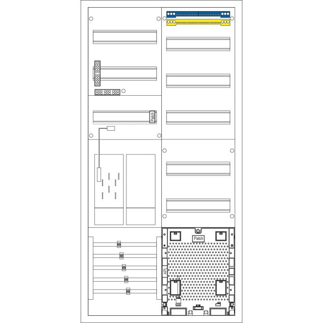 Thumbnail - F-Tronic, Verteilerschrank Zubehör, EHZ54APZ
