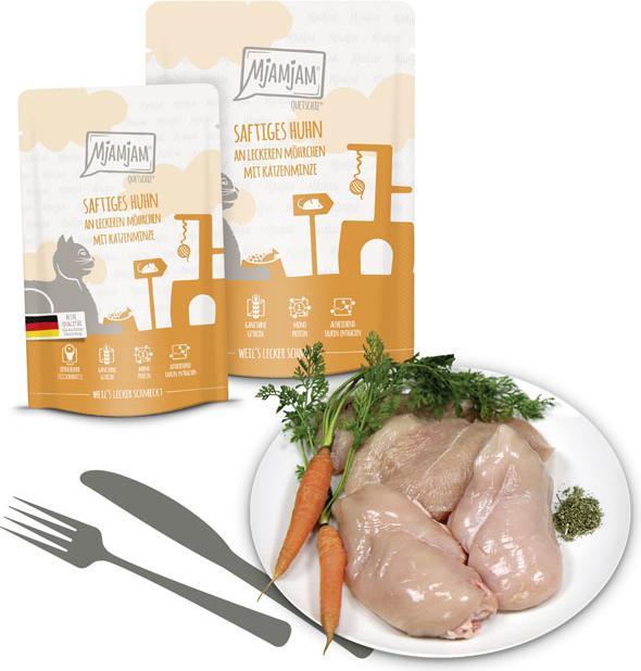 Produktbild Mjamjam Katzen-Nassfutter (Adult, 1 Stk., 320 g)