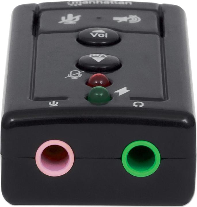 Immagine prodotto Manhattan Adattatore audio 3-D (USB 2.0)