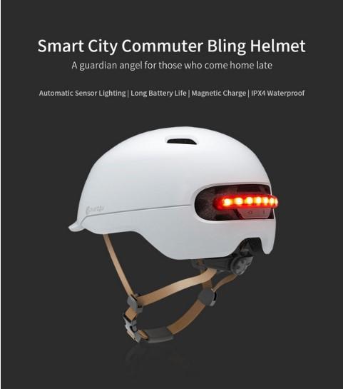 Produktbild Xiaomi Smart Helmet Smart4u SH50 White, 54-58cm (49 - 54 cm)