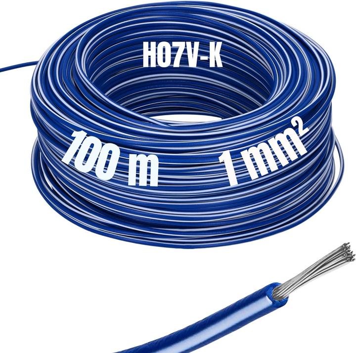 LAPP KABEL H05V-K Fil De Câblage Multibrins 0.75mm² Rouge