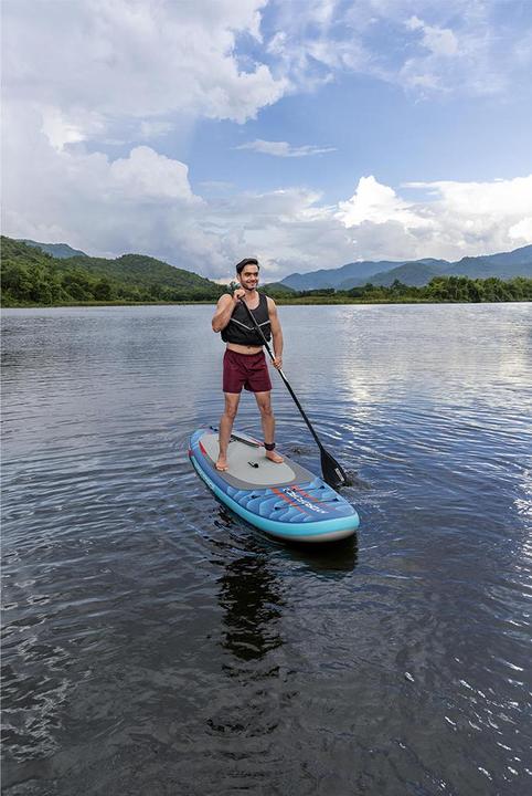 Image du produit Bestway Hydro Force Kit paddle SUP gonflable Oceana CompactAir avec pompe intégrée 3,05 m (10')